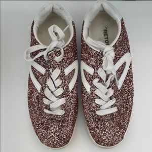 Tretotorn Pink Glitter Sneaker